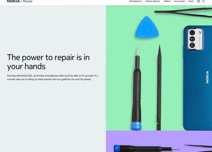 Nokia G22 Resmi Meluncur, HP Murah yang Bisa Dibongkar dan Diperbaiki Sendiri di Rumah