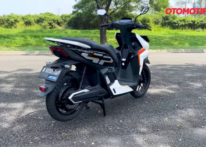 Indomobil eMotor Sprinto Rilis: Motor Listrik 25 Jutaan dengan Fitur Mirip Mobil, Cek Spesifikasinya