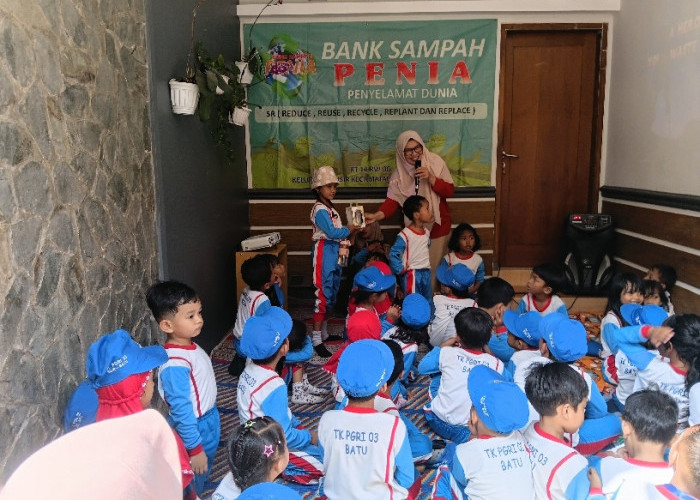'Sampahku Tanggung Jawabku', TK PGRI 03 Ajarkan Siswa Pilah Sampah sejak Dini