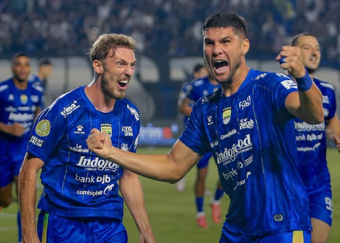 Persib Bandung Menang Tipis atas Persik Kediri, Gol Julio Cesar Jadi Pembeda