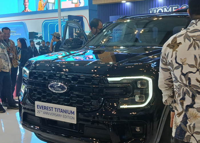 Gaharnya Ford Everest Titanium! Mobil Edisi Ultah ke-25 Tahun Ford Mengaspal di Indonesia 