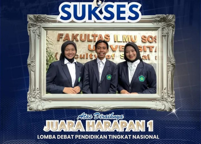 Delegasi LASMOOT UIN Malang Raih Juara Harapan 1 Debat Pendidikan Tingkat Nasional
