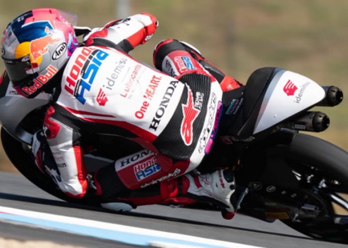 Tak Cuma Finis P5, Veda Ega Pratama Jadi Satu-Satunya Pembalap Honda di Barisan Depan Moto3 Brno