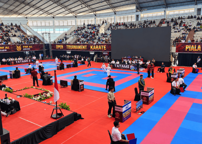 3.050 Karateka Serbu GOR Ken Arok Malang, Piala Panglima TNI 2026 Digelar 3 Hari