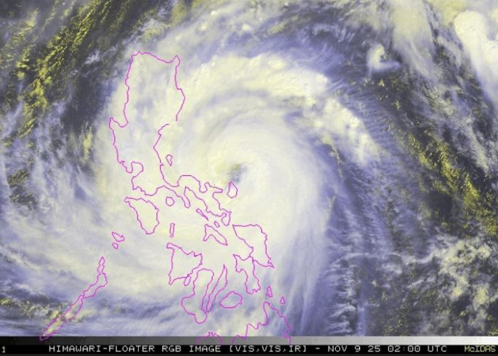 Topan Fung-Wong Terjang Filipina, Satu Juta Warga Dievakuasi Massal