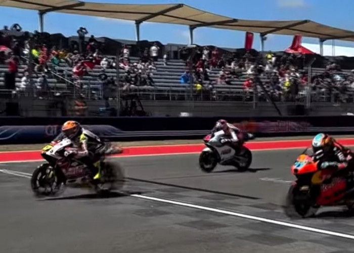 Veda Ega Pratama Ternyata Latihan di Parkiran Pasar Sapi, Kisahnya Bikin Fans Moto3 Terharu
