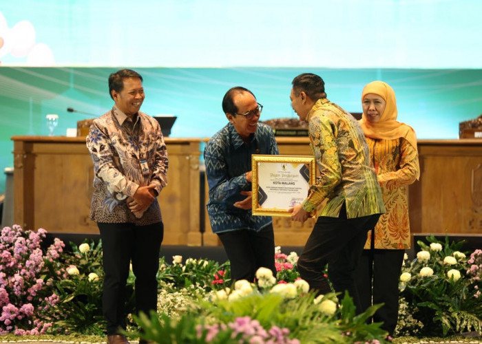 Wali Kota Malang Raih Tiga Penghargaan Strategis dari Gubernur Jatim di HLM 2025