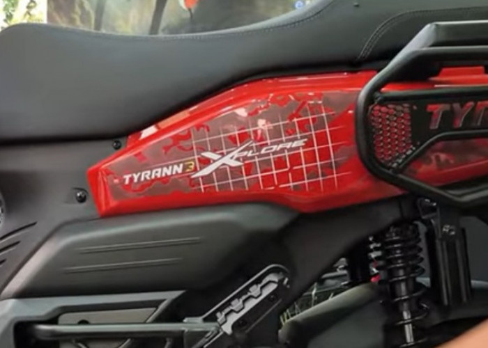Tyranno X Resmi Dipamerkan di Jakarta Fair 2026, Usung Konsep Lebih Siap Touring dan Baterai Lebih Besar