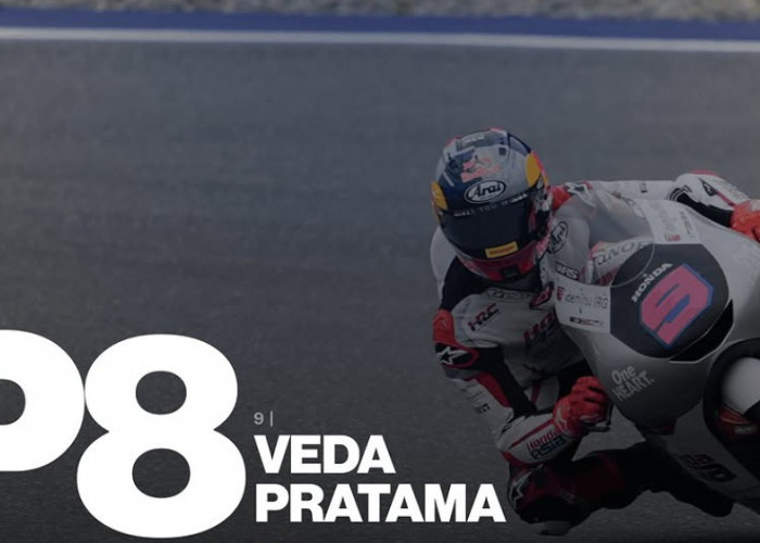 FP1 Moto3 Austria 2026: Veda Ega Pratama Tempati Posisi Kedelapan
