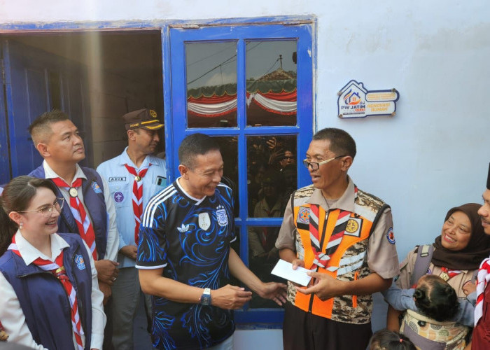Wali Kota Malang Dukung Program Bedah Rumah Pramuka, Empat Rumah Warga Tak Layak Huni Mulai Direnovasi