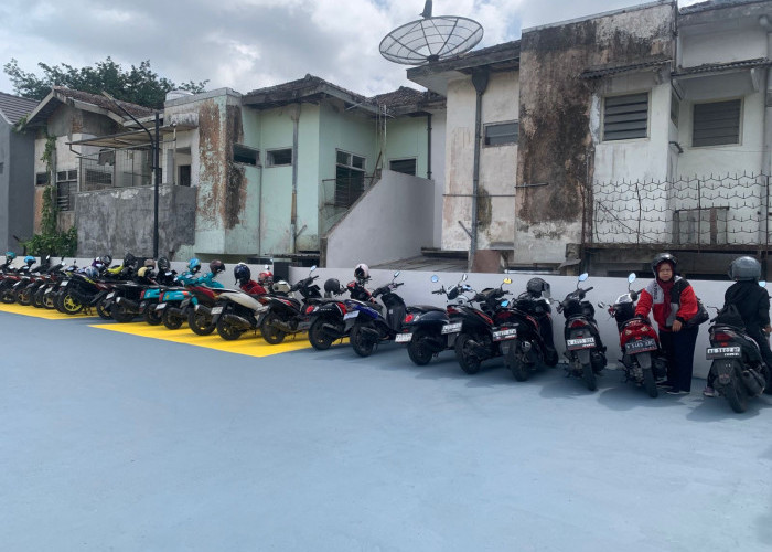 Parkir Gratis Sudah Disiapkan, Lima Motor Tak Tertib Diangkut Petugas