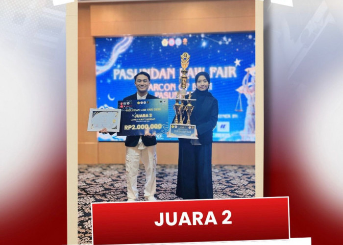 Mahasiswa FH UB Raih Juara 2 Lomba Surat Dakwaan Pasundan Law Fair 2026