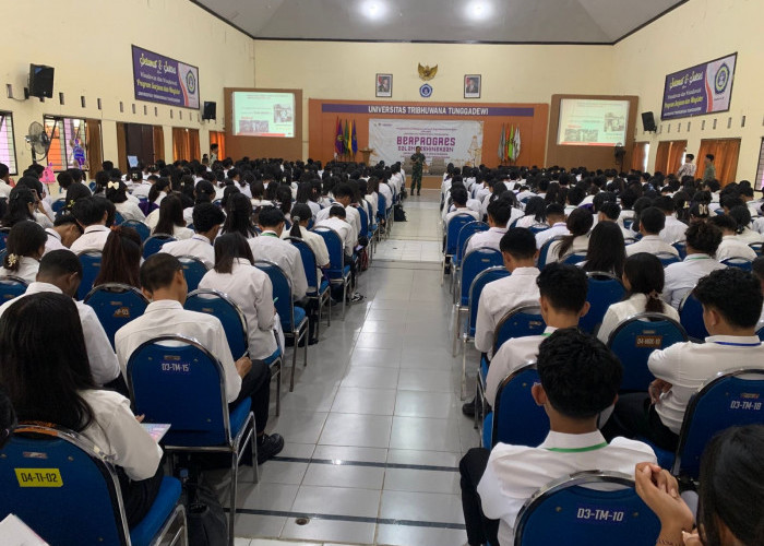 693 Mahasiswa Baru UNITRI Malang Ikuti PKKMB 2026, Rektor Tekankan Kebhinnekaan dan Toleransi