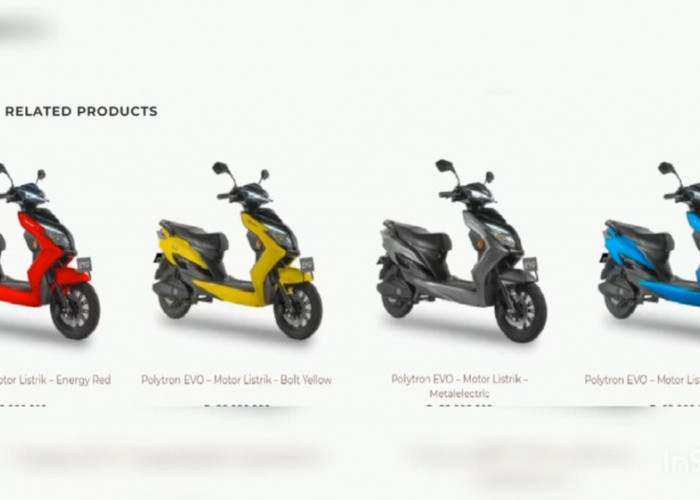 Polytron Evo Motor Listrik Resmi Meluncur, Desain Futuristik dan Bebas Emisi Jadi Andalan