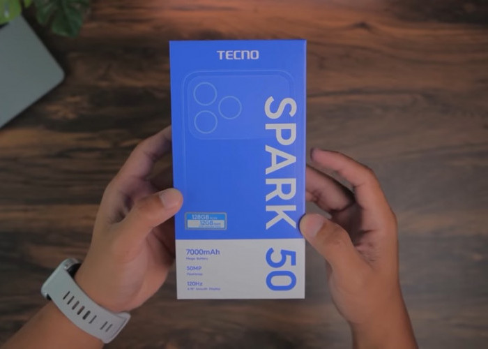 Tecno Spark 50 Bikin Geger! HP Rp1 Jutaan Ini Mirip iPhone, Baterai 7000 mAh Jadi Andalan