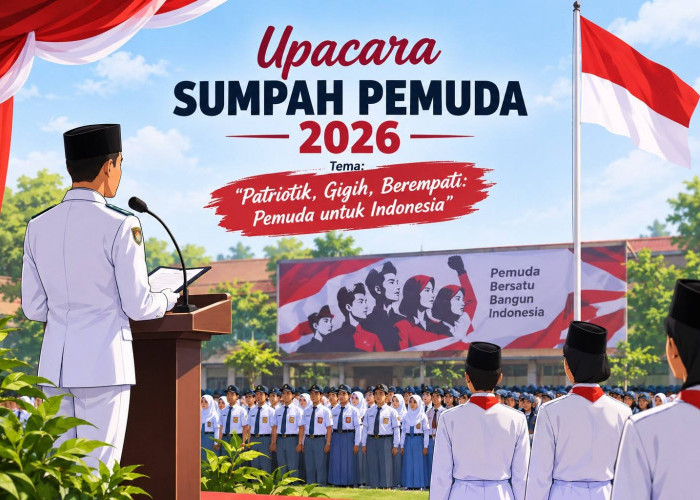 10 Contoh Teks Amanat Upacara Hari Sumpah Pemuda 2026, Sesuai Tema Resmi Kemenpora