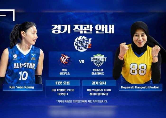 Megawati Hangestri Segera Debut di Hyundai Hillstate, Duel dengan Tim Kim Yeon-koung Jadi Sorotan