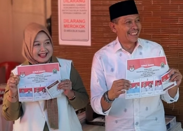 Prediksi Hasil Pilkada Kota Malang Ditentukan UV Terbukti, Wahyu-Ali Sementara Unggul Berdasarkan Hitung Cepat