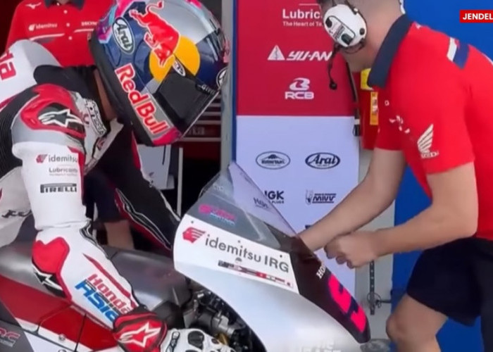 Aksi Wheelie Veda Ega Pratama di Moto3 Catalunya Viral, Bos Honda Sampai Terkejut