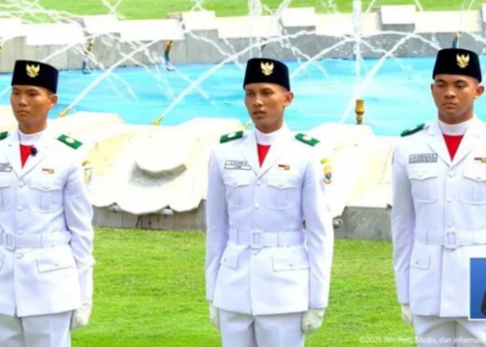 3 Paskibraka Pengibar Merah Putih di Istana HUT ke-81 RI, Ini Profil Aryo, Harya, dan Fachri
