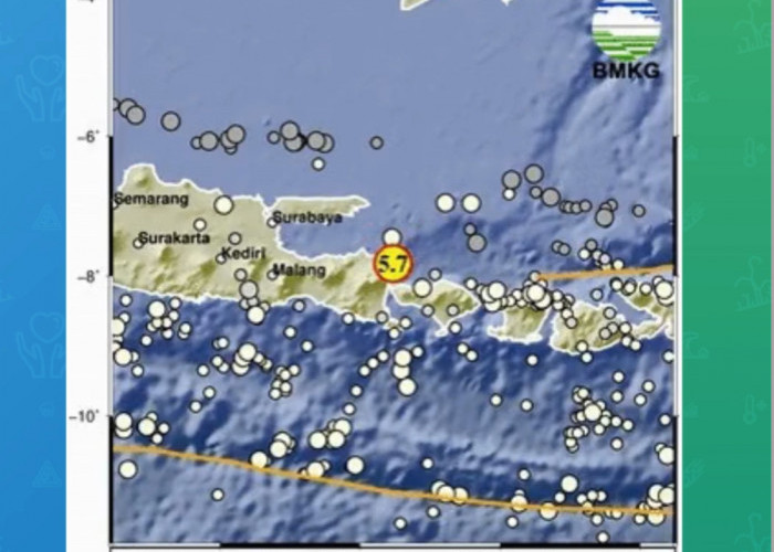 Gempa Magnitudo 5,7 Guncang Banyuwangi, Getaran Terasa hingga Malang