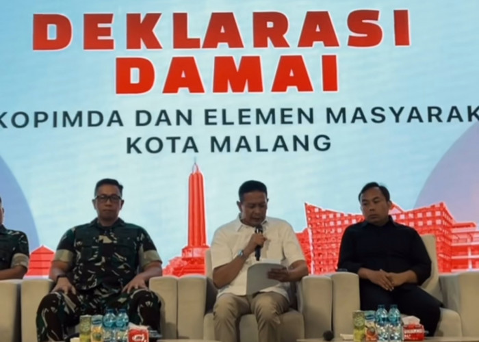 Digelar Deklarasi Kota Damai Libatkan Banyak Elemen,  Semoga Jadi Titik Balik Kondusivitas Kota Malang