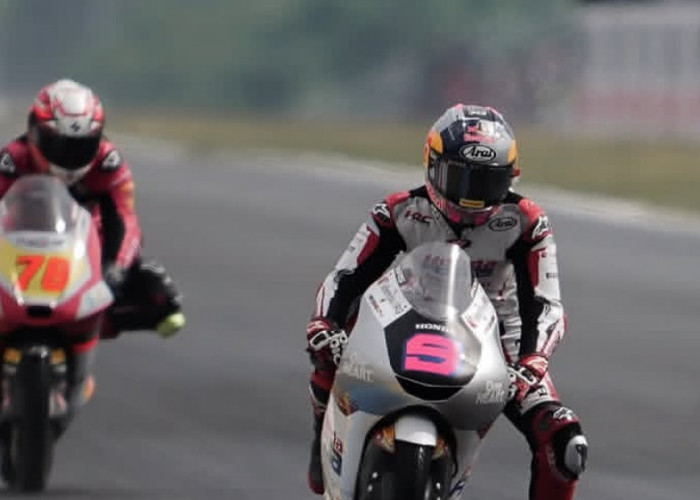 Motor Baru Veda Ega Pratama Jadi Sorotan, Penampilannya Ramai Dibahas Jelang Moto3