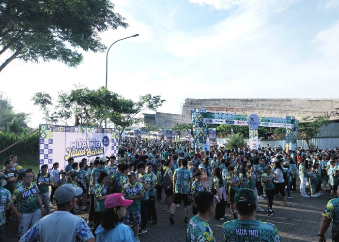 Rayakan 75 Tahun, HUA IND Gelar Jalan Sehat dan Bazar sebagai Wujud Syukur