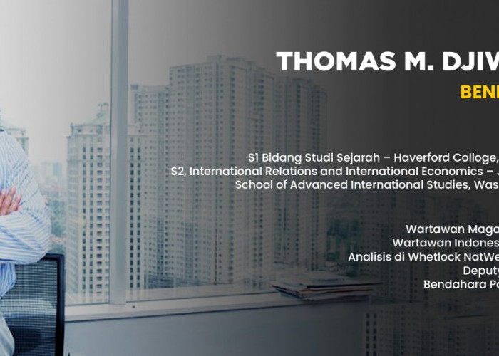 DPR Setujui Thomas Djiwandono Keponakan Prabowo, Menjadi Deputi Gubernur BI