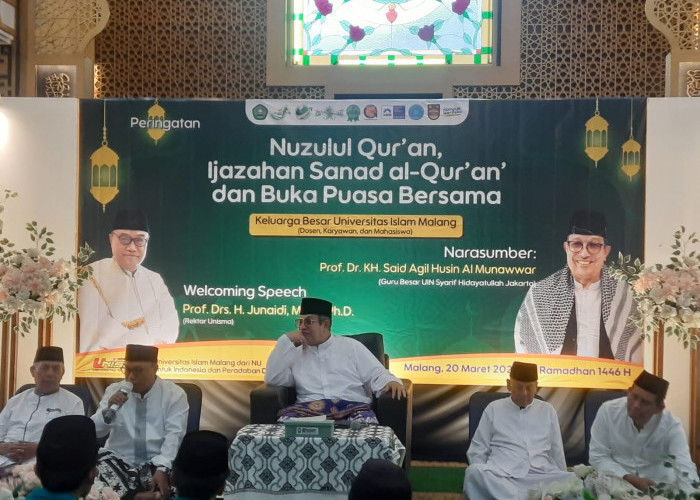 Unisma Gelar Peringatan Nuzulul Quran dan Ijazah Sanad Al-Qur'an bersama Prof. KH. Said Agil Husin Al Munawwar