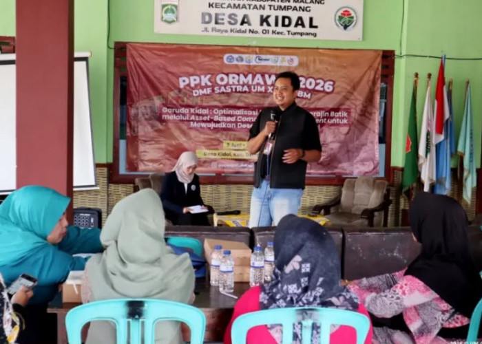 Mahasiswa UM Kembangkan Batik Khas Candi Kidal, Dorong Ekonomi Kreatif Desa Berbasis Budaya