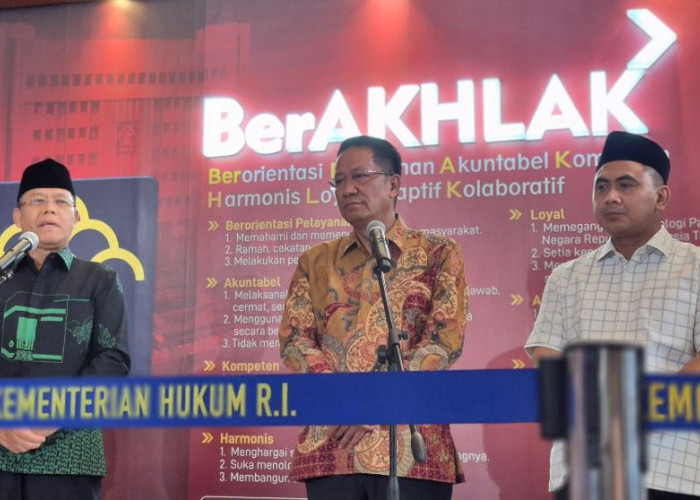 Menkum Supratman: Rekonsiliasi PPP Mardiono-Agus Suparmanto Tak Melibatkan Prabowo