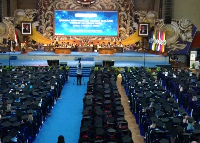Rektor UM Ajak 1.200 Wisudawan Wujudkan Ilmu Bermanfaat, 2 Lulusan Raih IPK 4,00