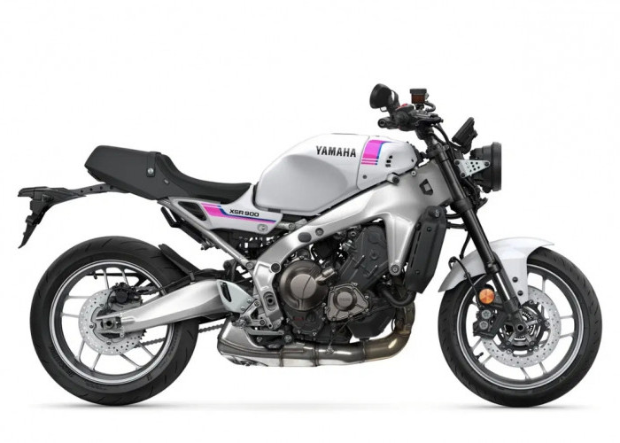  Yamaha XSR900 2027 Hadir dengan Warna Neon White, Bergaya 90-an