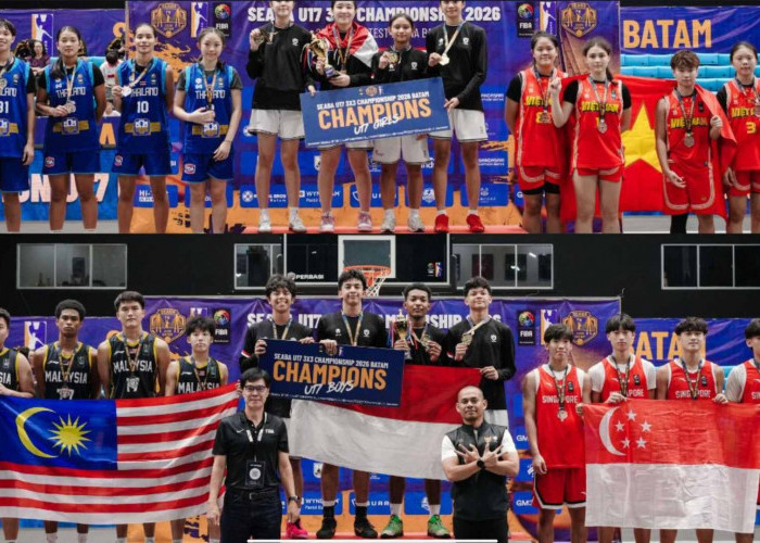 Timnas 3x3 U17 Indonesia Kawinkan Gelar Asia Tenggara, 8 Pemain Jebolan DBL!