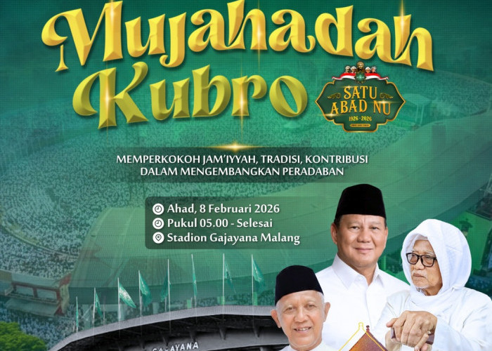 Mujahadah Kubro 1 Abad NU di Malang Bakal Dihadiri Presiden, 100 Ribu Nahdliyin Akan Putihkan Stadion Gajayana