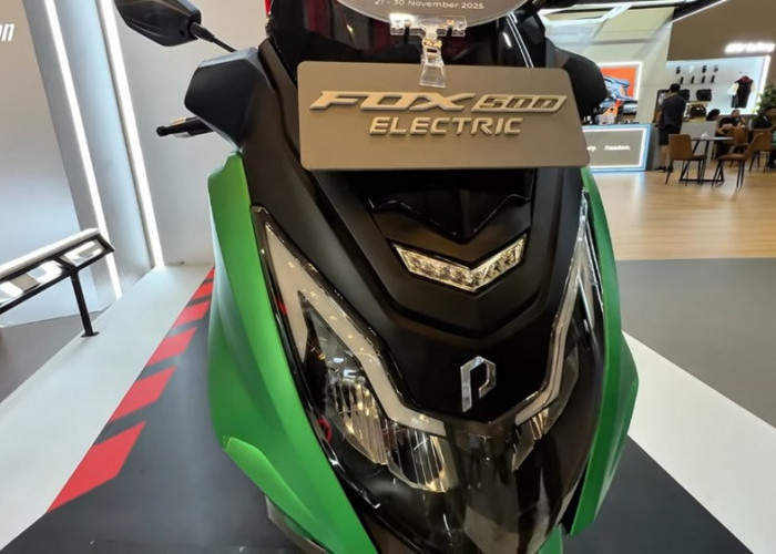 Polytron Fox 500 Jadi Sorotan GJAW 2025, Motor Listrik 5.000 Watt dengan Top Speed 130 Km/Jam