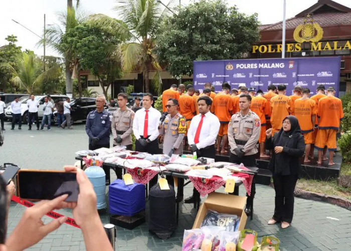 Operasi Sikat Semeru 2026, Polres Malang Ungkap 273 Kasus dan Amankan 129 Tersangka