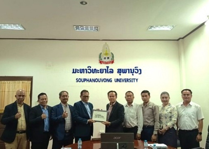 UB Bahas Kerja Sama Internasional dengan Souphanouvong University Laos