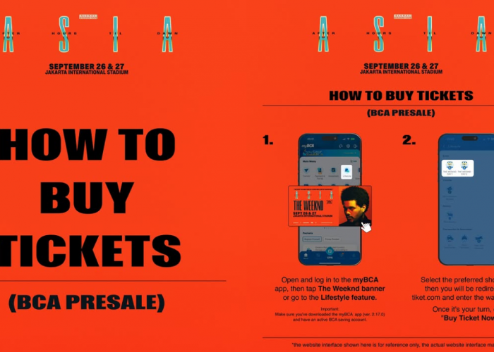 Dibuka Hari Ini Pukul 12.00 WIB! Ini Link dan Cara Beli Tiket BCA Presale Konser The Weeknd di Jakarta 2026