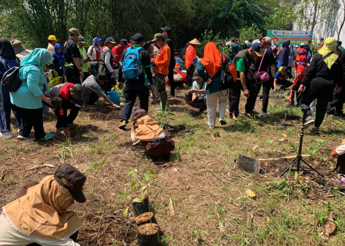 DLH Kota Malang Tanam 1.000 Pohon di TPA Supit Urang, Perkuat Tutupan Hijau dan Tekan Emisi Karbon