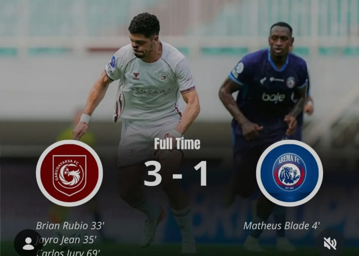 Sempat Unggul, Arema FC Kena Comeback Garudayaksa FC, Kalah 1-3