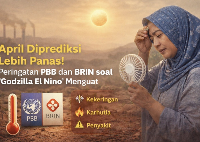 April Diprediksi Lebih Panas! Peringatan PBB dan BRIN soal ‘Godzilla El Nino’ Menguat