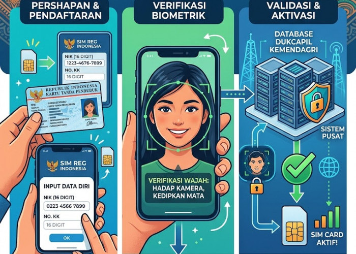 Registrasi Kartu SIM Kini Wajib Pindai Wajah, Selamat Tinggal Format SMS