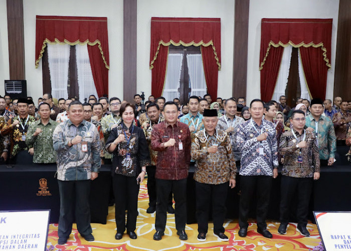 Bupati Sanusi Hadiri Rakor KPK dan Kemendagri, Tegaskan Komitmen Berantas Korupsi