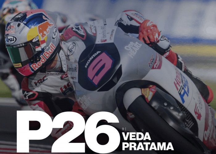 Veda Ega di Posisi Buncit atau P26, Hakim Danish Masuk 15 Besar, Hasil FP1 Moto3 Hungaria 2026!