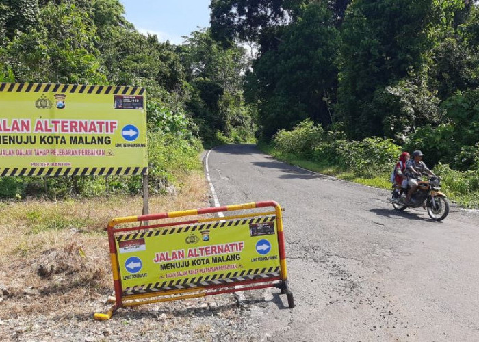 Mau ke Pantai Balekambang, Hindari Jalur Pagak/Gondanglegi-Bantur, Ada Hambatan Pelebaran Jalan Besar-besaran