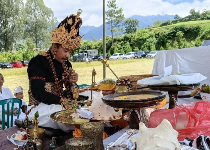 Umat Hindu di Kota Batu Gelar Ritual Tawur Agung: Simbol Pembersihan Diri dan Alam Semesta