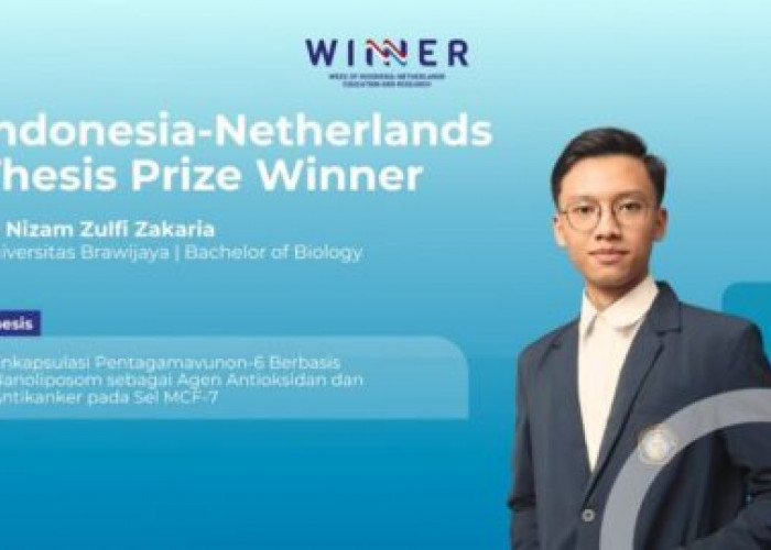 Riset Antikanker, Alumni UB Juara Utama INS Thesis Prize Indonesia-Nederland Society