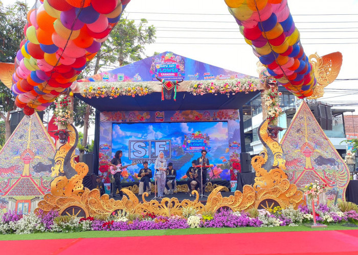 Batu Art Flower Carnival 2024 Meriah, Ada Peserta Tamu dari Semarang